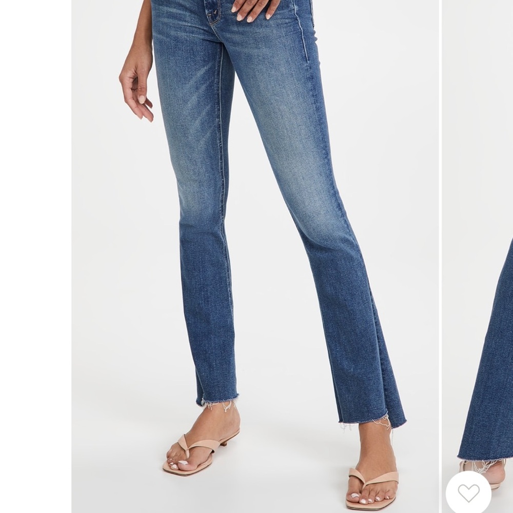 MOTHER The Runaway Step Fray Jeans